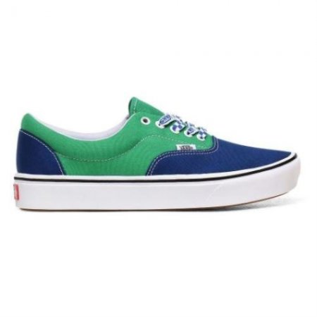 Vans | Women's Lace Mix ComfyCush Era (Lace Mix) True Blue/Fern Green