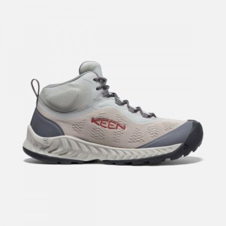 Keen | For Men | NXIS Speed Mid-Drizzle/Red Carpet