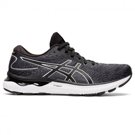 Asics | Men's GEL-NIMBUS 24-Black/White