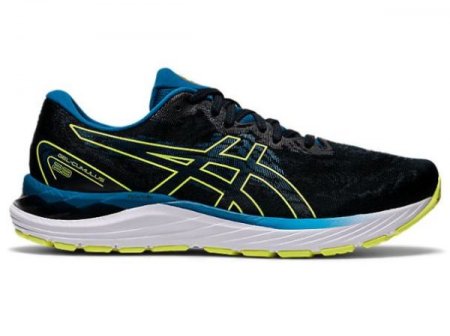 ASICS | FOR MEN GEL-CUMULUS 23 - Black/Glow Yellow