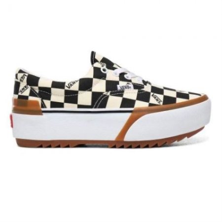 Vans | Women's Checkerboard Era Stacked (Checkerboard) Multi/True White