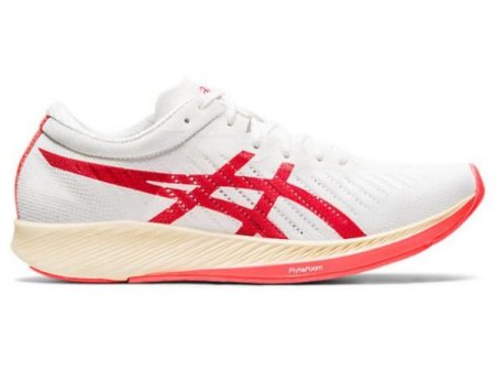 ASICS | FOR WOMEN METARACER - White/Sunrise Red