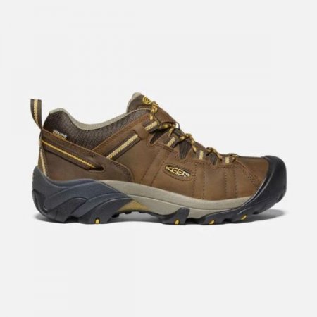 Keen | For Men | Targhee II Waterproof-Cascade Brown/Golden Yellow