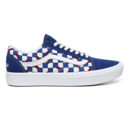 Vans | Women's Autism Awareness ComfyCush Old Skool (Autism Awareness) Vans | Women's Heart/True Blue