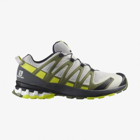 Salomon | Men's XA PRO 3D v8-Lunar Rock / Evening Primrose / Olivine