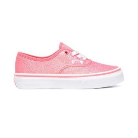 Vans | Kids'Neon Glitter Authentic Youth (8-14 years) (Neon Glitter) Pink/True White