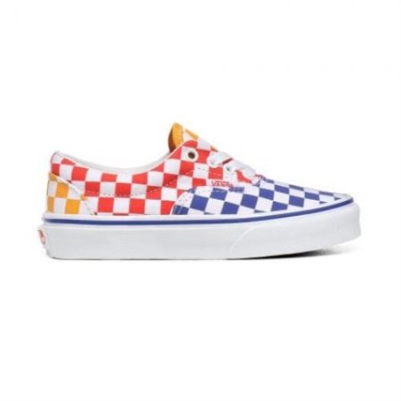 Vans | Kids'Tri Checkerboard Era Kids (4-8 years) (Tri Checkerboard) Multi/True White