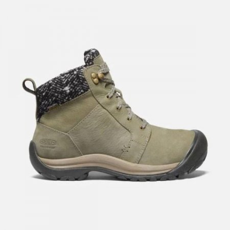 Keen | For Women | Kaci II Winter Waterproof Boot- Pale Olive/Brindle