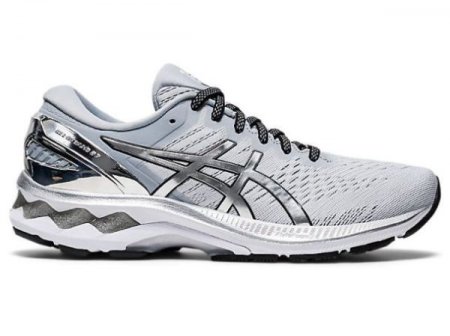 ASICS | FOR WOMEN GEL-KAYANO 27 PLATINUM - Glacier Grey/Pure Silver