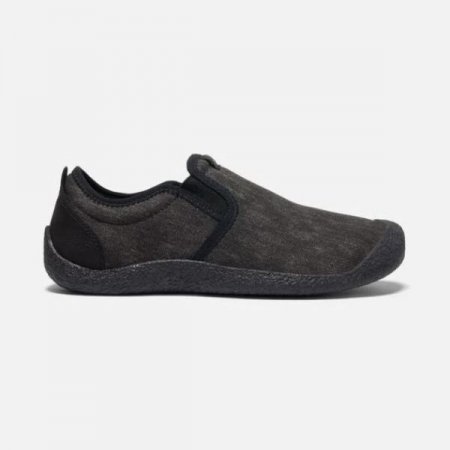 Keen | For Men | Howser Canvas Slip-On-Black/Black