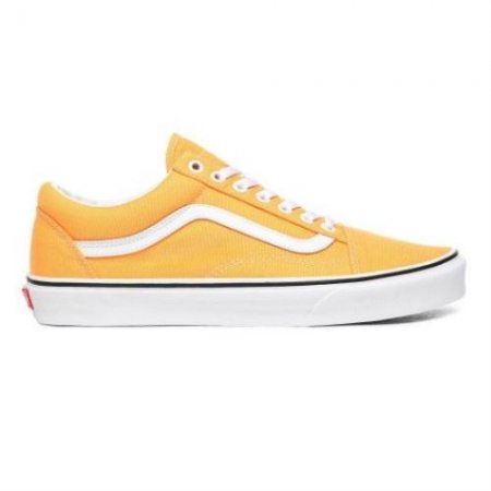 Vans | Men's Neon Old Skool (Neon) Blazing Orange/True White