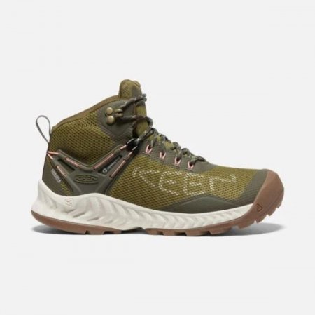 Keen | For Women | NXIS EVO Waterproof Boot-Olive Drab/Birch