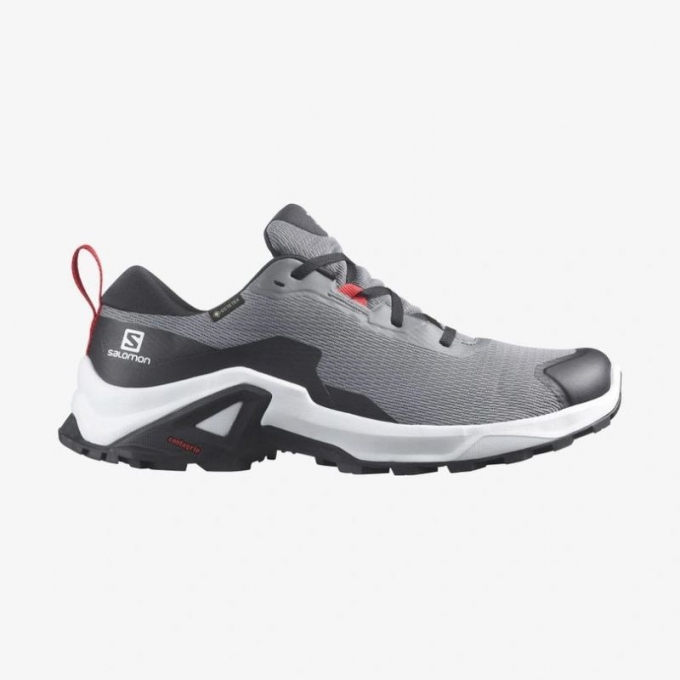 Salomon | Men's X REVEAL 2 GORE-TEX-Quiet Shade / Black / Goji Berry