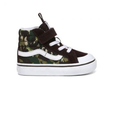 Vans | Kids'Animal Camo Sk8-Hi Reissue 138 V Toddler (1-4 years) (Animal Camo) Brown/True White