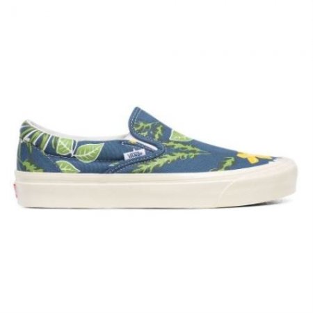 Vans | Men's Anaheim Factory Classic Slip-On 98 DX (Anaheim Factory) Og Aloha/Og Navy