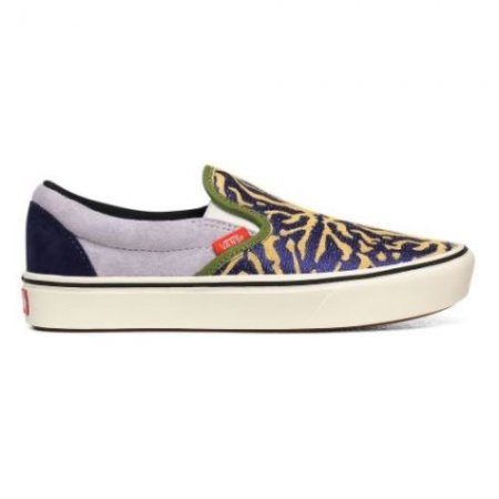 Vans | Women's Bugs ComfyCush Slip-On (Bugs) Blueprint