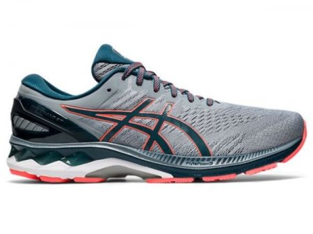 ASICS | FOR MEN GEL-KAYANO 27 (2E) - Sheet Rock/Magnetic Blue