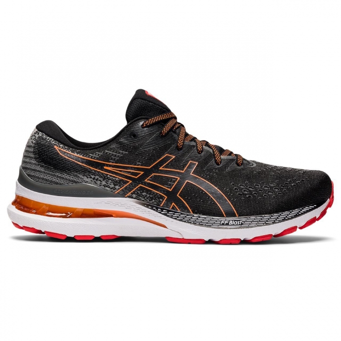 Asics | Men's GEL-KAYANO 28-Black/Clay-grey