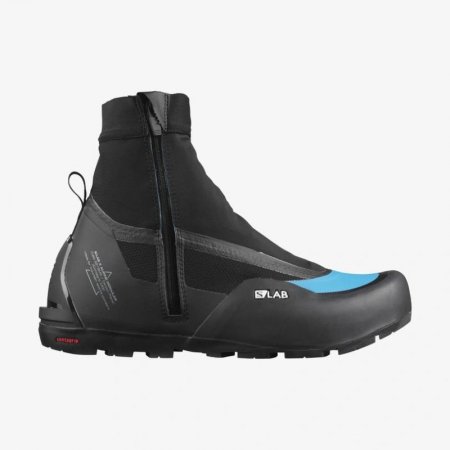 Salomon | Men's S/LAB X ALPINE MODULAR-Black / Black / Blue Danube