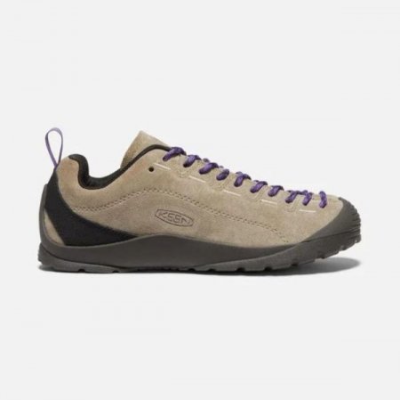 Keen | For Women | Jasper Suede Sneakers-Brindle/Tillandsia Purple