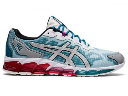 ASICS | FOR MEN GEL-QUANTUM 360 6 - Classic Red/Teal Blue