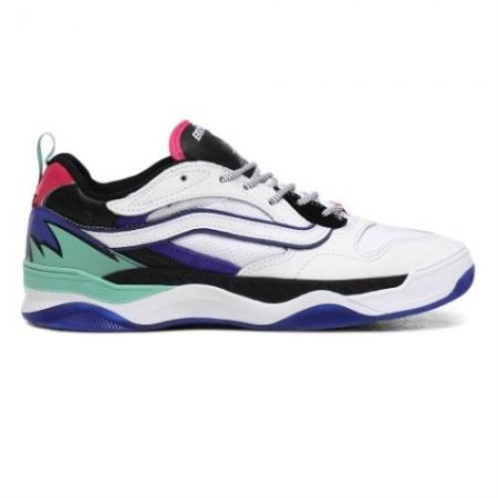 Vans | Men's Shred Wave Brux WC (Shred Wave) True White/Royal Blue