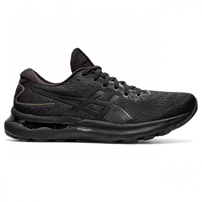 Asics | Men's GEL-NIMBUS 24 (4E)-Black/Black