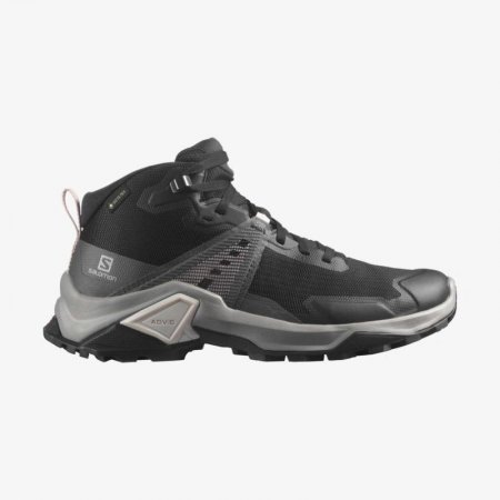 Salomon | Women's X RAISE 2 MID GORE-TEX-Black / Magnet / Morganite