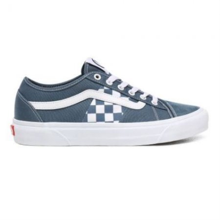 Vans | Women's Check Bess NI (Check) Blue Mirage/True White