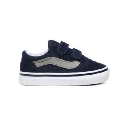 Vans | Kids'Old Skool V Toddler (1-4 years) Dress Blues/Drizzle