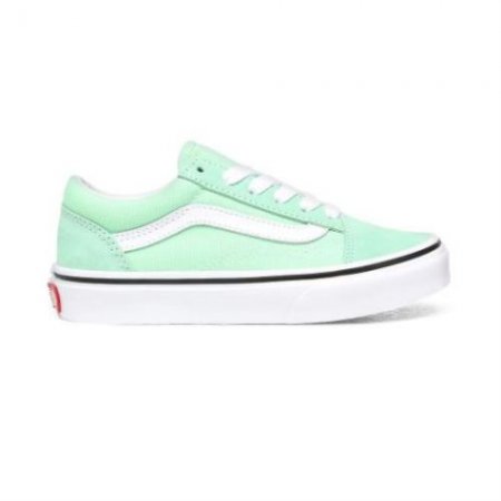 Vans | Kids'Old Skool Kids (4-8 years) Green Ash/True White