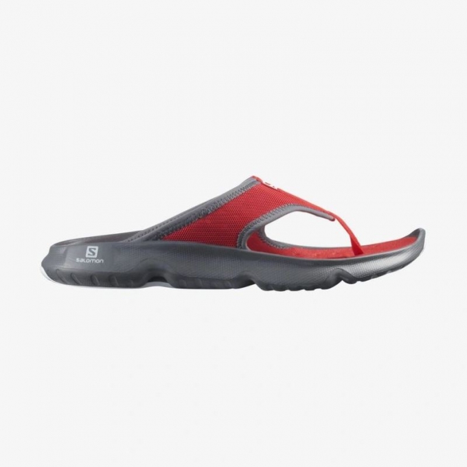 Salomon | Men's REELAX BREAK 5.0-Quiet Shade / Goji Berry / White