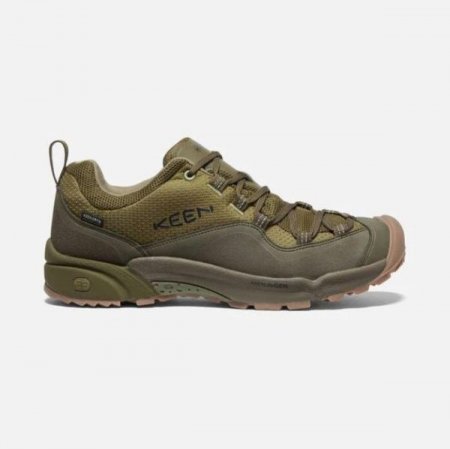 Keen | For Men | Wasatch Crest Waterproof-Olive Drab/Dark Olive