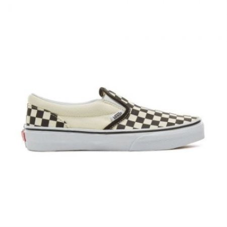 Vans | Kids'Checkerboard Classic Slip-On Kids (4-8 years) (Checkerboard) Black/White