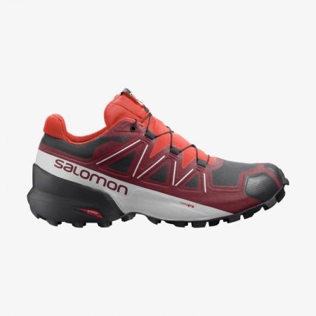 Salomon | Men's SPEEDCROSS 5 GORE-TEX-Biking Red / White / Black