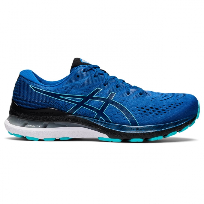 Asics | Men's GEL-KAYANO 28 2E-Lake drive/Black