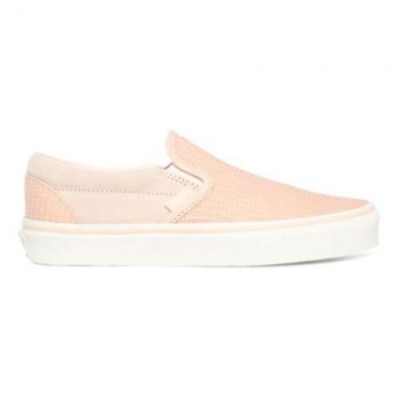 Vans | Women's Multi Woven Classic Slip-On (Multi Woven) Creme De Peche/Snow White