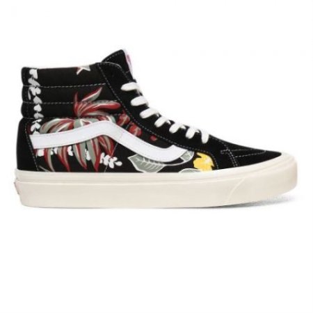 Vans | Men's Anaheim Factory Sk8-Hi 38 DX (Anaheim Factory) Og Aloha/Og Black/Og Black