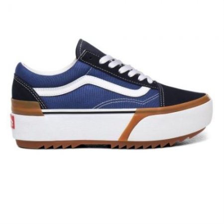 Vans | Women's Old Skool Stacked Navy/True White