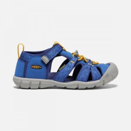 Keen | Big Kids' Seacamp II CNX-Bright Cobalt/Blue Depths