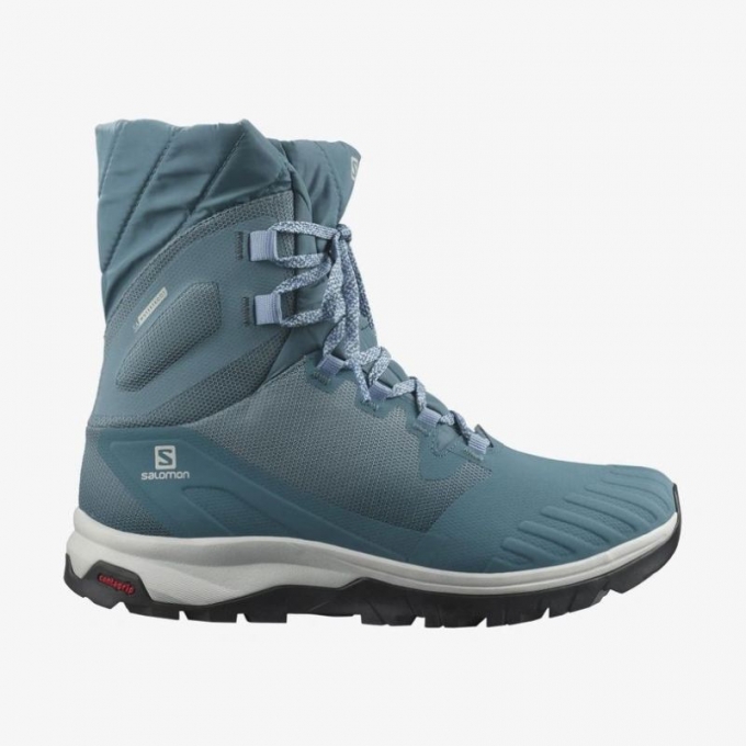 Salomon | Women's VAYA POWDER TS CSWP-Bluestone / Mallard Blue / Black