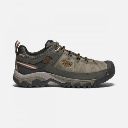 Keen | For Men | Targhee III Waterproof-BLACK OLIVE/GOLDEN BROWN