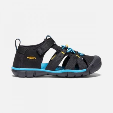 Keen | Big Kids' Seacamp II CNX-Black/KEEN Yellow