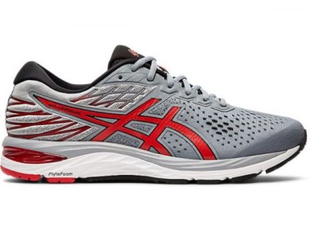 ASICS | FOR MEN GEL-CUMULUS 21 - Sheet Rock/Speed Red