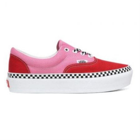 Vans | Women's 2-Tone Era Platform (2-Tone) Chili Pepper/Fuchsia Pink