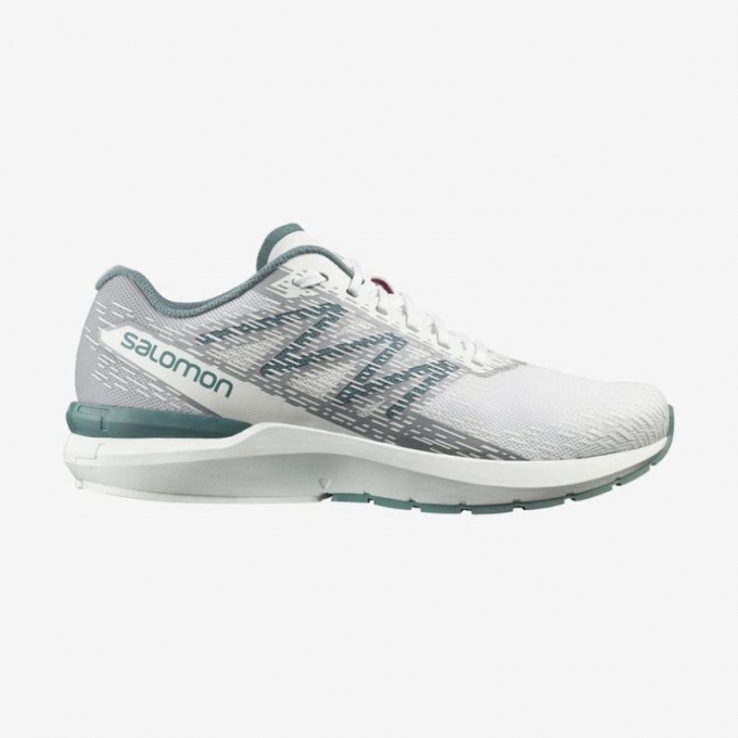 Salomon | Men's SONIC 5 BALANCE-White / Lunar Rock / Trooper