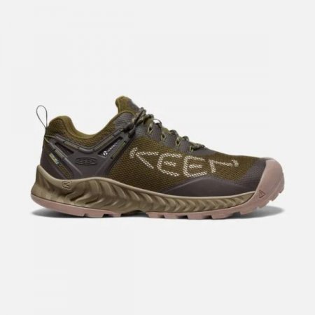 Keen | For Men | NXIS EVO Waterproof Shoe-Dark Olive/Black Olive