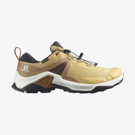 Salomon | Men's X RAISE 2 GORE-TEX-Fall Leaf / Tobacco Brown / Sugar Almond