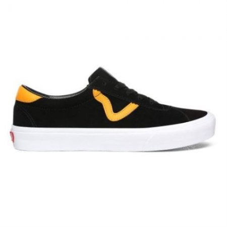 Vans | Men's Sport Black/Cadmium Yellow