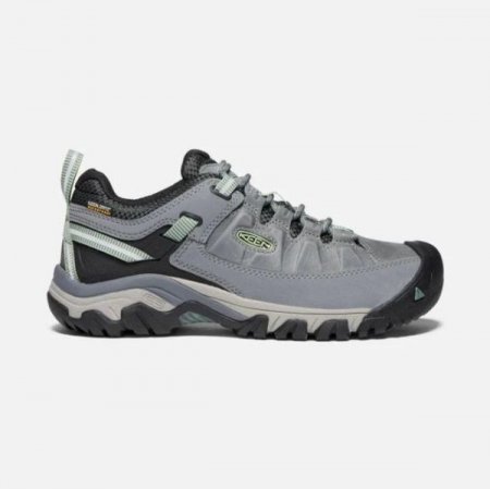 Keen | For Women | Targhee III Waterproof-BLEACHER/DUCK GREEN